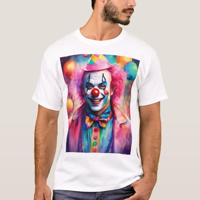 Camiseta Dreamy Pastel Joe Rogan o Palhaço Místico - Um Ven (Frente)