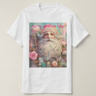 Camiseta Dreamy Pastel Santa Claus Diário T-shirt Des