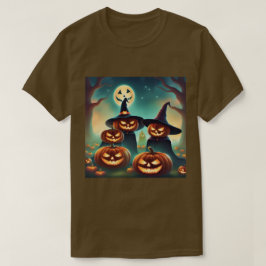 Camiseta Dreamy Pumpkins Moonlight Brown T-Shirt