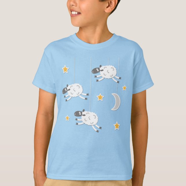 Camiseta Dreamy Sheep Kids T-Shirt (Frente)