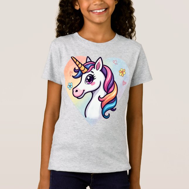 Camiseta Dreamy Unicorn Tshirt (Frente)