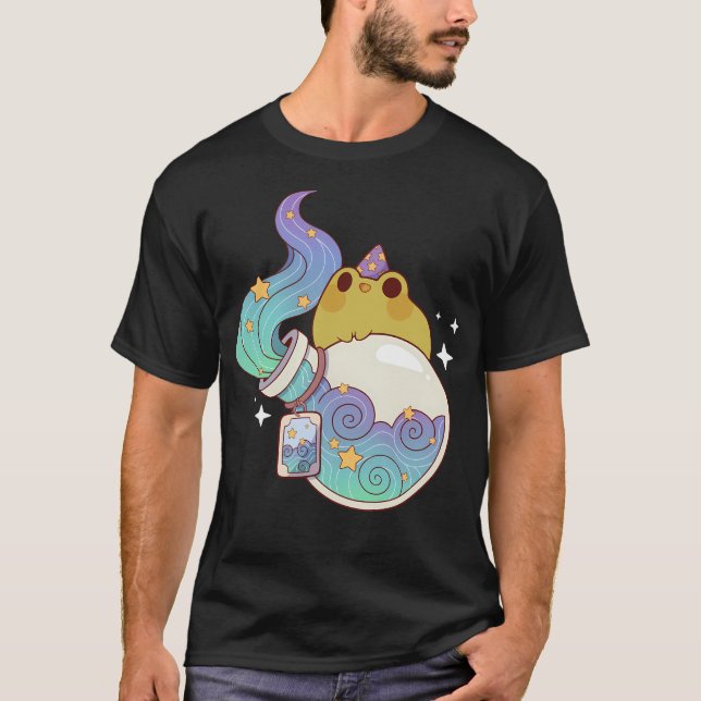 Camiseta Dreamy Water Potion With Wizard Sapo (Frente)