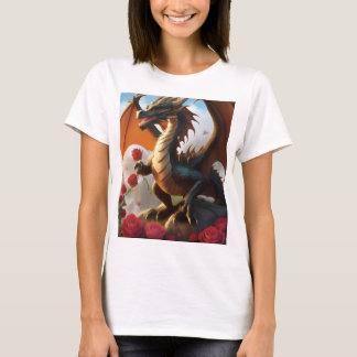 Camiseta Dreamy Watercolor Dragon T-Shirt