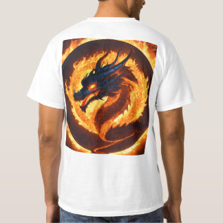 Camiseta Dreamy Watercolor Dragon T-Shirt Design