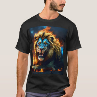 Camiseta Dreamy Watercolor Lion T-Shirt