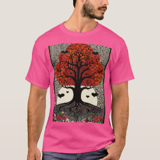 Camiseta Dreamy Whimsical Nature T-Shirt Design