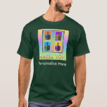 Camiseta Dreidel Mazel Tov T-Shirt<br><div class="desc">Uma coleção de t-shirts engraçadas e humorísticas criou porque eu tenho uma perspectiva ligeiramente distorcida da vida.</div>