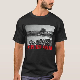Camiseta Drenar o Pântano Vacas do Capitólio Estilo Vintage