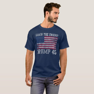 Camiseta Dreno do trunfo 45 o pântano