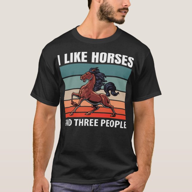 Camiseta Dresagem de cavalos (Frente)