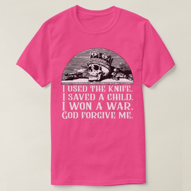 Camiseta Dresden Cote Que Usei A Faca (Frente do Design)