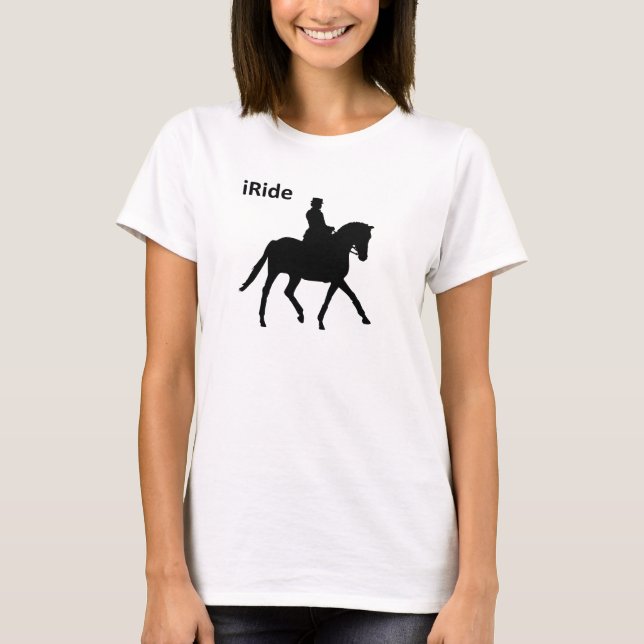 Camiseta Dressage de iRide (Frente)