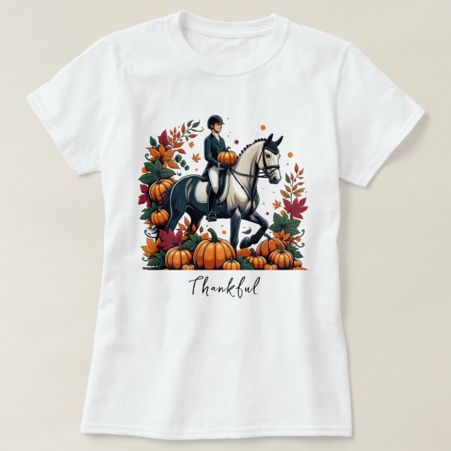 Camiseta Dressage Rider (Frente do Design)
