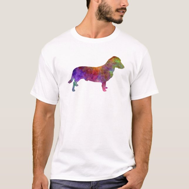 Camiseta Drever in watercolor 2 (Frente)