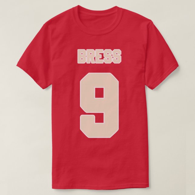 Camiseta Drew Brees TShirt - 4 (Frente do Design)
