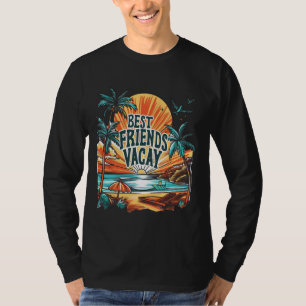 Camiseta Dri de Cruzeiro de Grupo de Férias dos Melhores Am