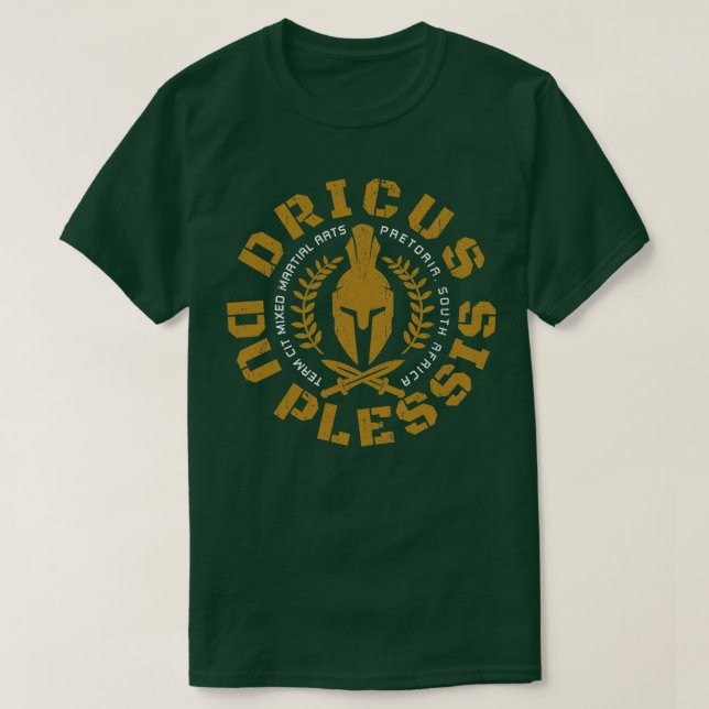 Camiseta Dricus Du Plessis TShirt (Frente do Design)