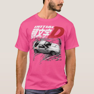 Camiseta Drifação Inicial D Fc Rx7 - Ryosuke Takahashi Reds