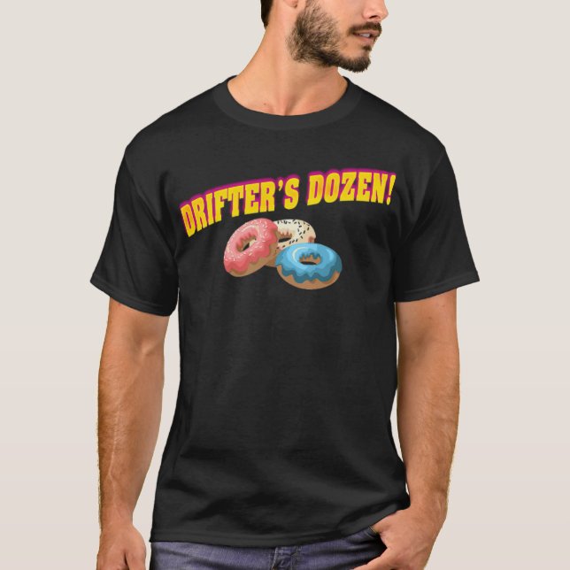 Camiseta Drift Kings Rosquinha Drifters Dozen Special rosqu (Frente)