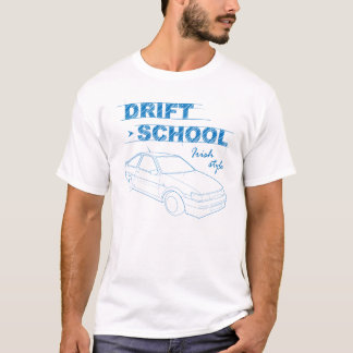 Camiseta Drift School - AE86 Twin cam Corolla