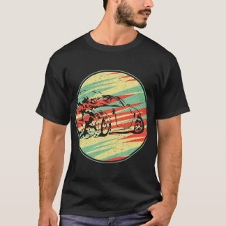 Camiseta Drifting Car Retro Vintage 70s - Presente de silhu