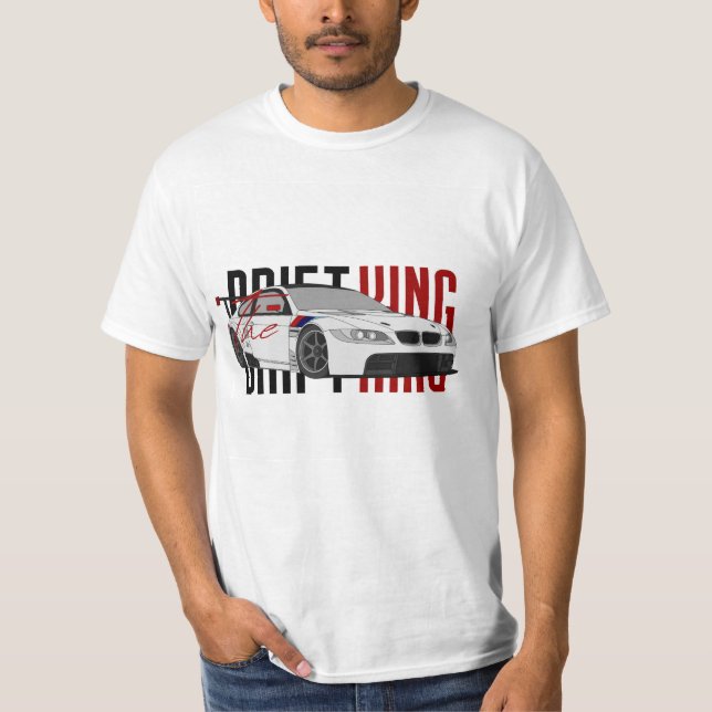 Camiseta Drifting Machine – Velocidade & Fumaça (Frente)