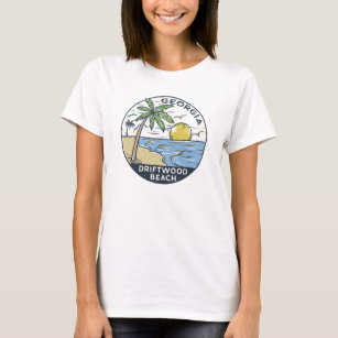 Camiseta Driftwood Beach Georgia Vintage