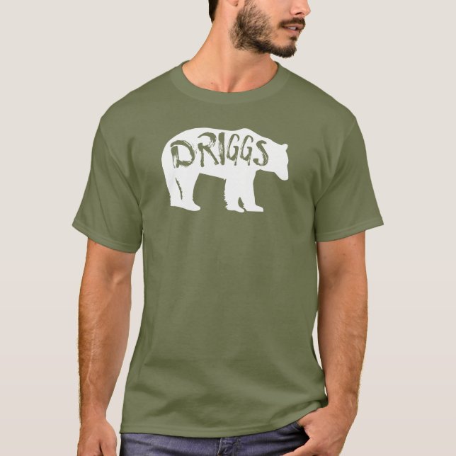 Camiseta Driggs Idaho Bear (Frente)