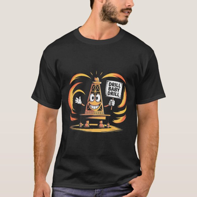 Camiseta Drill Ba Trump Engraçado Meme Hhh (Frente)