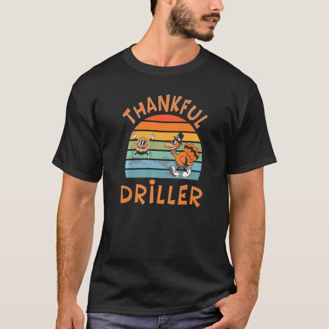 Camiseta Driller Job  Thanksgiving (Frente)