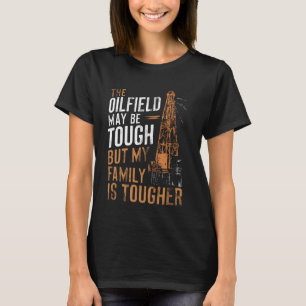 Camiseta Drilller de Drilller de Correio de Óleo do Oilfiel