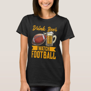 Camiseta Drink Beer Watch Futebol