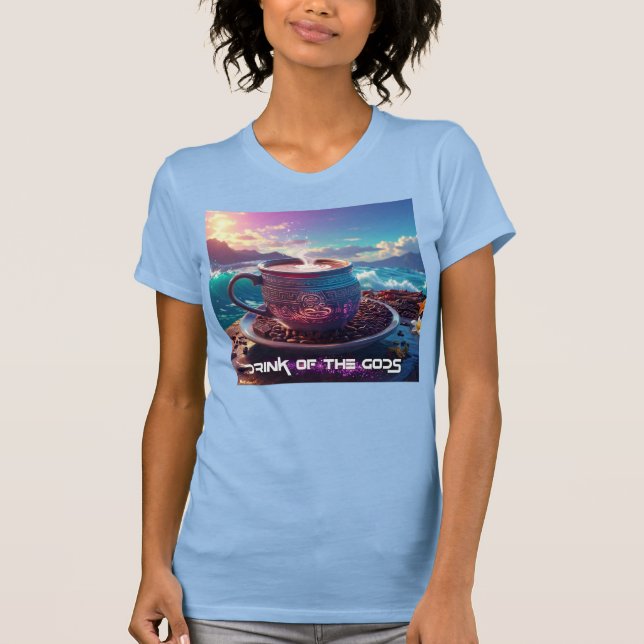 CAMISETA DRINK OF THE GODS - COCOA (Frente)