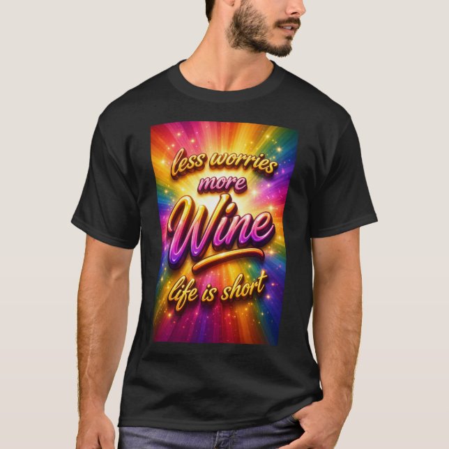 Camiseta Drink Wine (Frente)