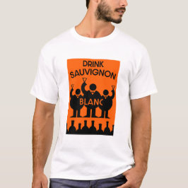 Camiseta Drinker de vinho Sauvignon Blanc australiano