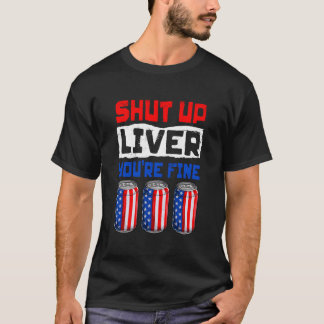 Camiseta Drinking Beer Quote 4Th Of July For