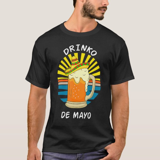 Camiseta Drinko De Mayo Cinco De Mayo (Frente)