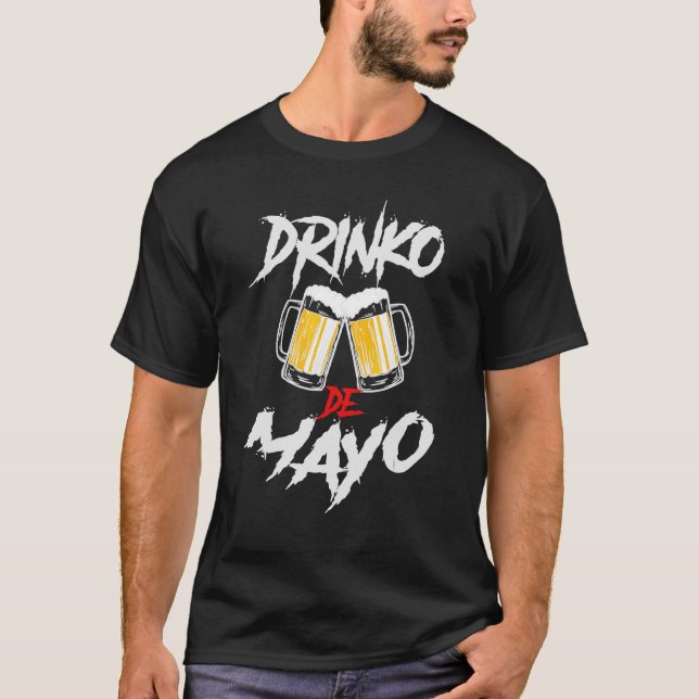 Camiseta Drinko De Mayo Cinco De Mayo México Bachelorette (Frente)