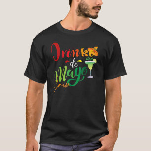Camiseta Drinko De Mayo Crew Mexicano Cinco De Mayo Drinkin