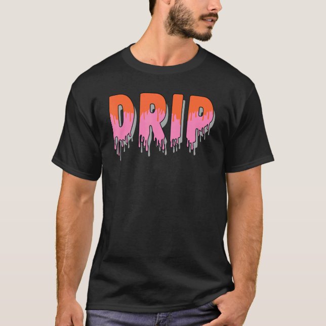 Camiseta Drip Dripping GS Pinksicle 5s Matching (Frente)