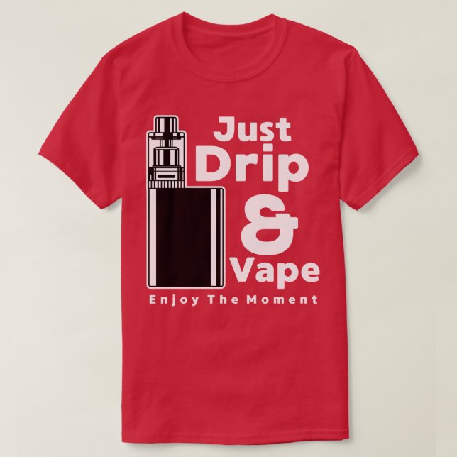 CAMISETA DRIP E VAPE (Frente do Design)