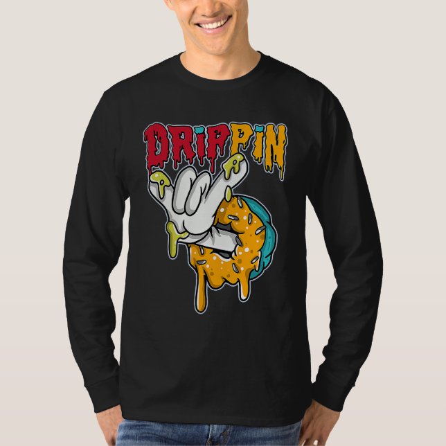 Camiseta Drippin Donuts SB Dunk FroSkate Correspondente (Frente)
