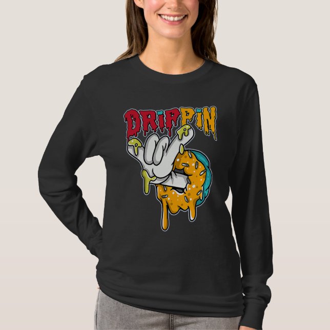 Camiseta Drippin Donuts SB Dunk FroSkate Correspondente (Frente)