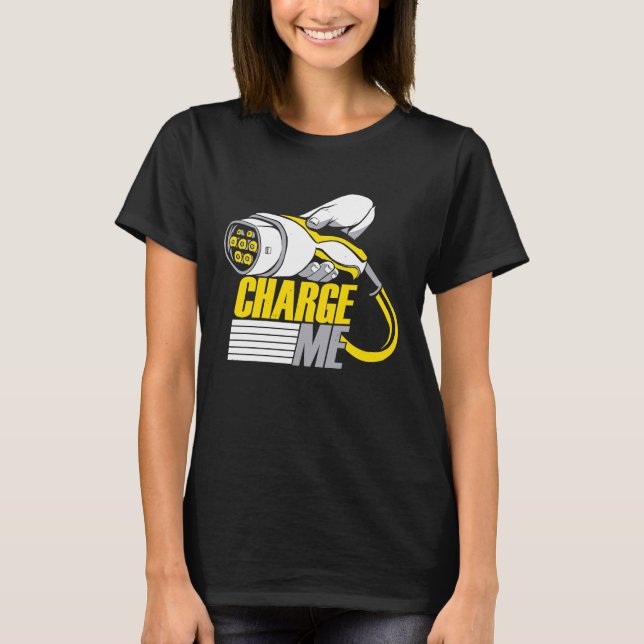 Camiseta Drive Electric Cars EV Electric Vehicle (Frente)