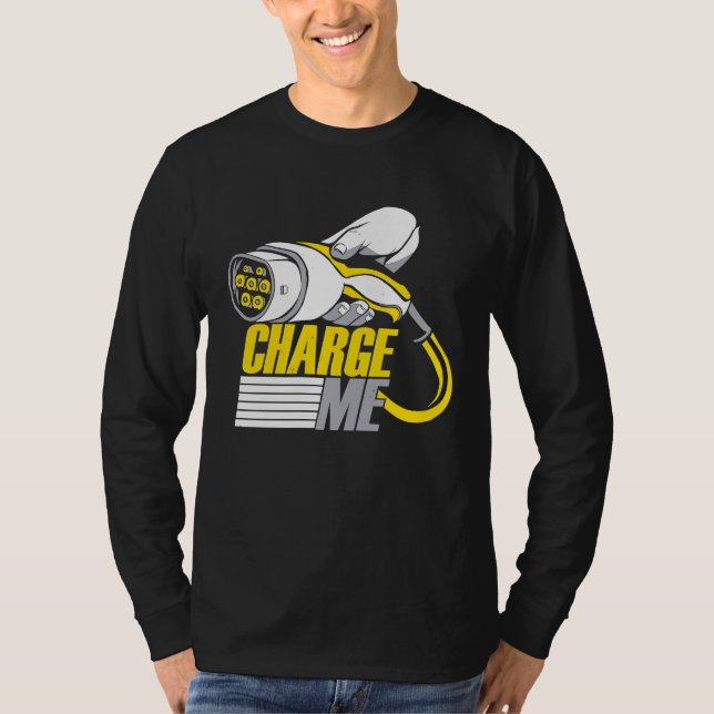 Camiseta Drive Electric Cars EV Electric Vehicle (Frente)