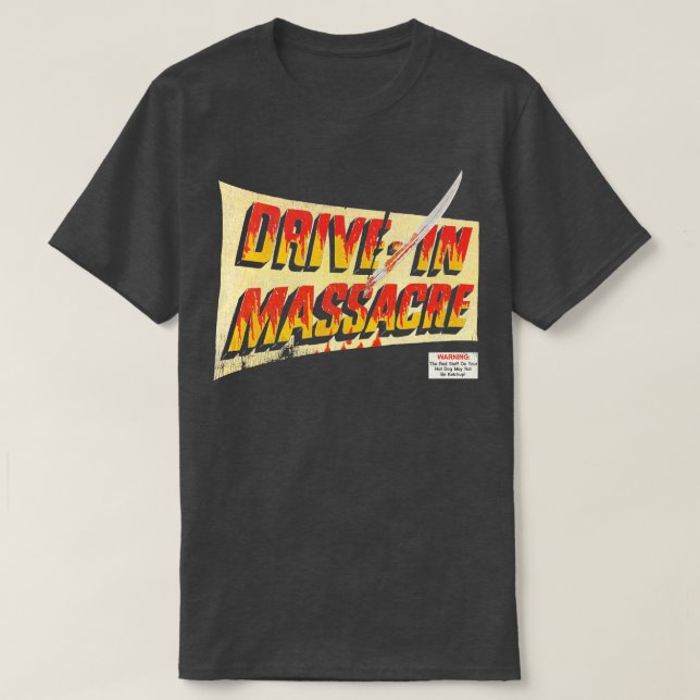 Camiseta Drive In Massacre De 1976 (Frente do Design)