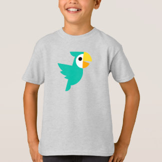 Camiseta Drivemode Kids Parrot Raglan