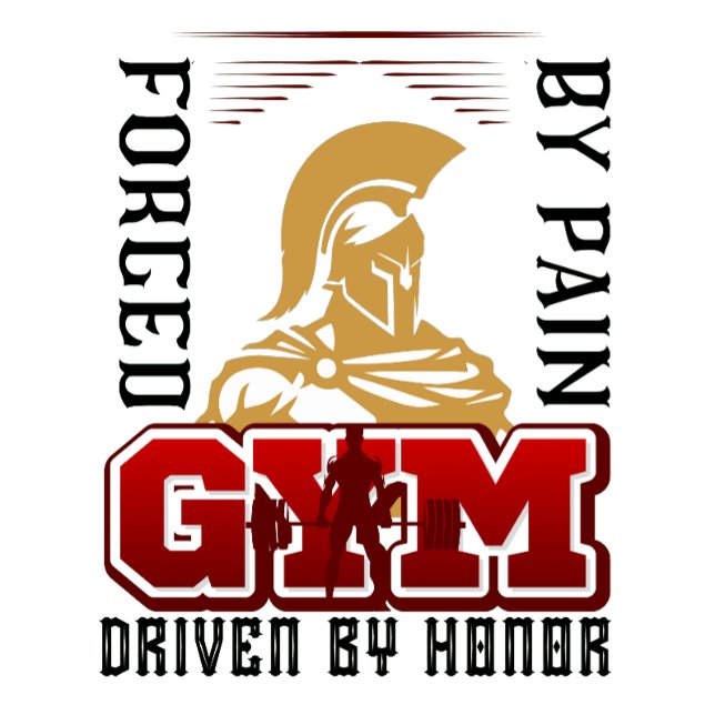 Camiseta  Driven by Honor Spartan Warrior (Criador carregado)