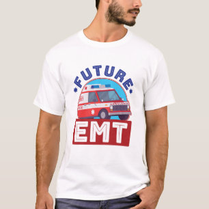 Camiseta Driver de Ambulância paramédica EMT futuro