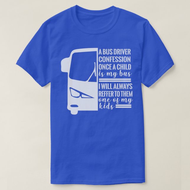 Camiseta Driver de Barramento de Presente (Frente do Design)